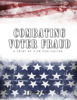 Combat Voter Fraud