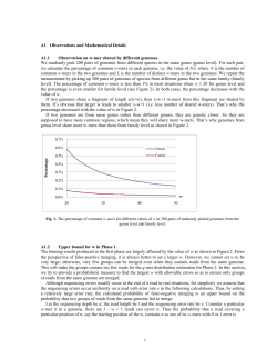 1 A1 Observations and Mathematical Details A1.1 Observation on w