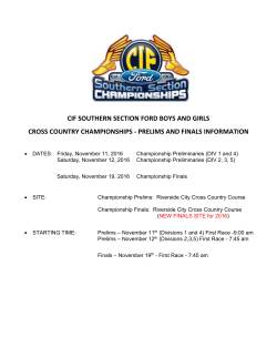 cif southern section ford boys and girls cross country