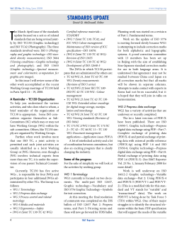 ISO TC130 meetings in Paris - International Color Consortium