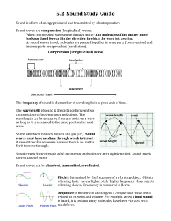 sound study guide BLJ