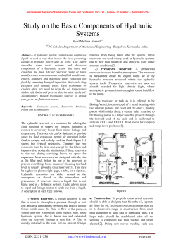 Study on the Basic Components of Hydraulic Systems