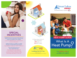 Heat Pump - Great Lakes Energy