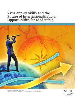 21st-Century Skills and the Future of Internationalization