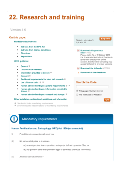 22. Research and training