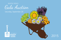 Seattle Tilth Gala Auction