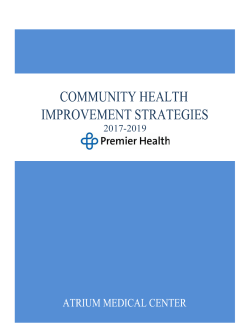 Atrium Medical Center 2017-2019 Implementation