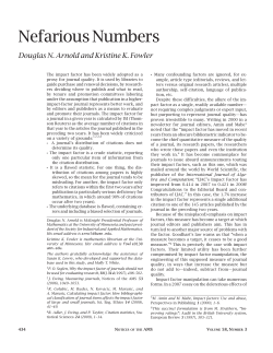 Nefarious Numbers - American Mathematical Society