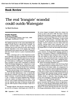The Real `Irangate` Scandal Could Outdo Watergate
