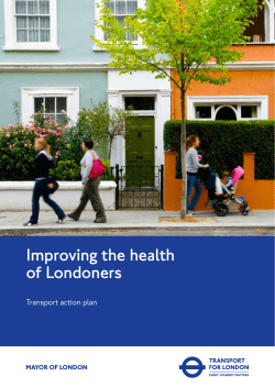Improving the health of Londoners