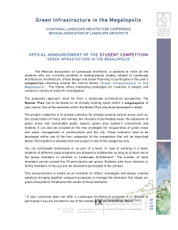Green Infrastructure in the Megalopolis