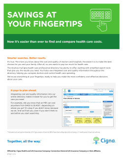 SavingS at your fingertipS