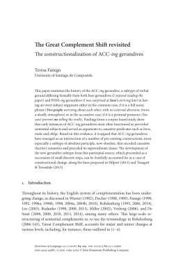 The Great Complement Shift revisited