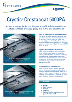 Crystic&reg; Crestacoat 5000PA