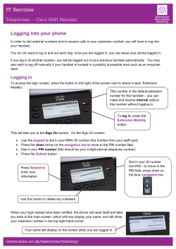 Logging into your phone (6941)