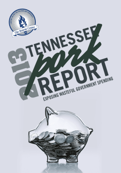 2013 Tennessee Pork Report - The Beacon Center of Tennessee