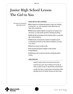 The Girl in You - Alberta Health Services