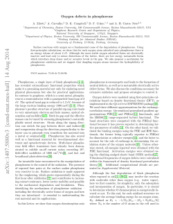 Oxygen defects in phosphorene