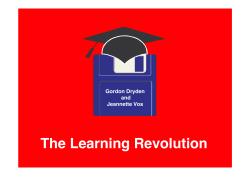 The Learning Revolution