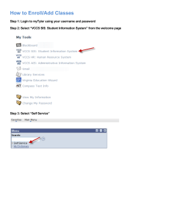 How to Enroll/Add Classes