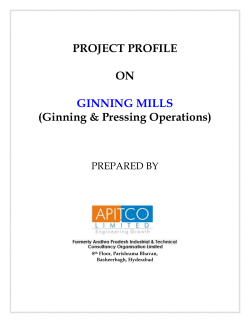 Ginning mILL
