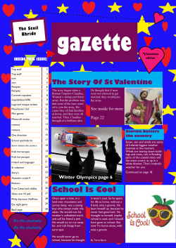 e gazette - Scoil Bhride NS