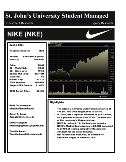 NIKE - St. John`s University