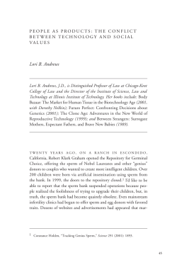 People as Products: The Conflict Between Technology and Social