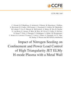 Impact of Nitrogen Seeding on Confinement and Power Load