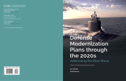 Defense Modernization Plans through the 2020s