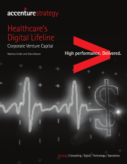 Healthcare`s Digital Lifeline
