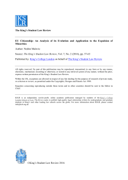 An Analysis of its Evolution and Application to the