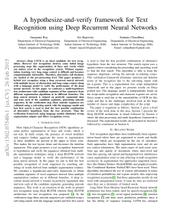 A hypothesize-and-verify framework for Text