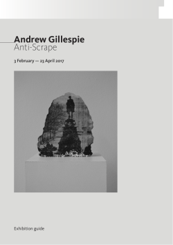 Andrew Gillespie Exhibition Guide