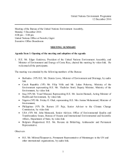 United Nations Environment Programme 12