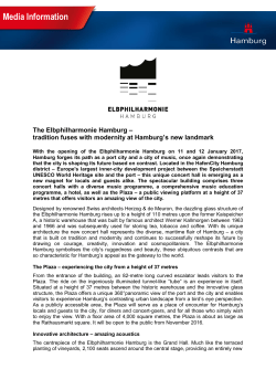 Elbphilharmonie Hamburg general information