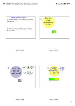 Ch 8 test review day 1 notes alternate.notebook