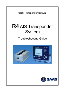 PI-08-195 A R4 AIS Transponder System TroubleShooting