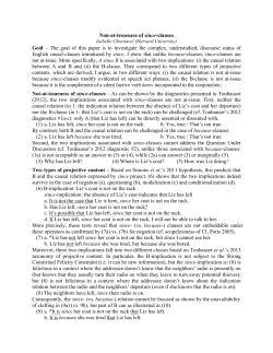 Non-at-issueness of since-clauses Goal &ndash; The goal of this paper is