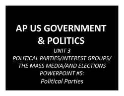 Political party