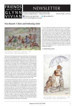 Newsletter - The Association of Friends of the Glynn