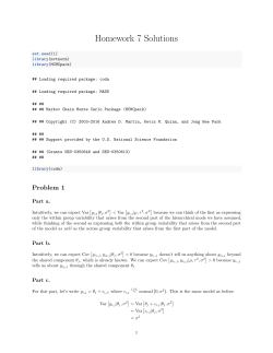 Homework 7 Solutions