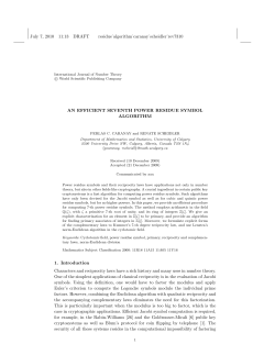 An Efficient Seventh Power Residue Symbol Algorithm