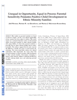 Unequal in Opportunity, Equal in Process: Parental
