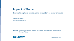 Impact of Snow