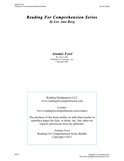Reading For Comprehension Series