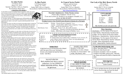 April 16, 2017 - Holy Rosary Catholic Church