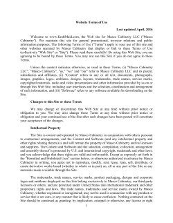 Privacy Policy / Terms of Use