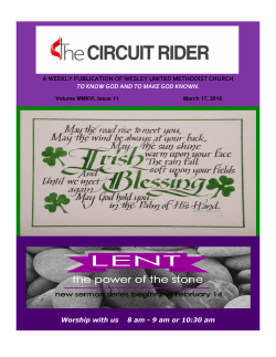 March 17 - Wesley UMC &ndash; Beaumont, TX