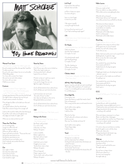 PDF - Matthew Schickele